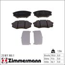 ZIMMERMANN Bremsbeläge 25187.180.1