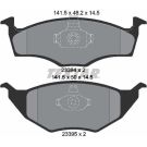 Bremsbelagsatz Vw P. Lupo 99 2339402