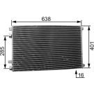 Kondensator, Klimaanlage AC 360 001S