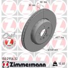 ZIMMERMANN Bremsscheibe 150.2956.32 FORMULA F