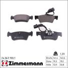 ZIMMERMANN Bremsbeläge 24367.190.1