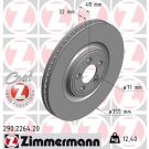 ZIMMERMANN Bremsscheibe 290.2264.20 Coat Z
