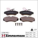 ZIMMERMANN Bremsbeläge 21799.195.1