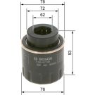 Ölfilter AUDI,SEAT,SKODA,VW F 026 407 183