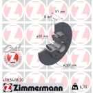 ZIMMERMANN Bremsscheibe 470.5408.20 Coat Z