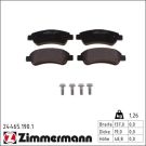 ZIMMERMANN Bremsbeläge 24465.190.1