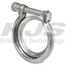 Rohrverbinder, Abgasanlage V-Schelle m. Dichtung, PEUGEOT 83 22 6996