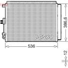 DENSO Kondensator, Klimaanlage DCN43009