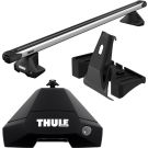 Thule Dachträgerset Slidebar Evo für NISSAN e-NV200 5-dr MPV 09- mit Fixpunkten ATSSETSLBEVO0898