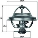 Thermostateinsatz mit Dichtung TX 21 80D