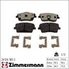 ZIMMERMANN Bremsbelagsatz, Scheibenbremse 26126.185.2