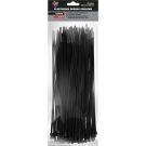 Kabelbinder 4,8X300 (1 Pack 100 Stück) Schwarz 20-H16
