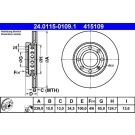 Bremsscheibe 24.0115-0109.1