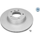 11 481 064PD Bremsscheibe VA Platinum BMW E90,X1 05 MEYLE-PD: Advanced performance and design 383 521 0003/PD