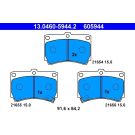 Bremsbelagsatz Kia P. Rio 1.3/1.5 16V 00-05 13.0460-5944.2