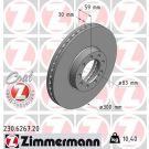 ZIMMERMANN Bremsscheibe 230.6267.20 ZIMMERMANN Bremsscheibe 230.6267.20
