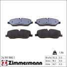 ZIMMERMANN Bremsbelagsatz, Scheibenbremse 24191.980.1
