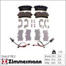 ZIMMERMANN Bremsbeläge 24643.170.2