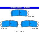 Bremsbelagsatz Mitsubishi T. Eclipse/Galant 92-03 13.0460-5980.2