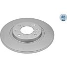 Bremsscheibe Citroen P. Berlingo/C2/C3 96 MEYLE-PD: Advanced performance and design 11-15 521 0033/PD