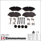 ZIMMERMANN Bremsbeläge 29192.210.2
