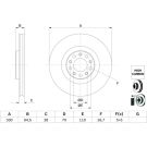 Bremsscheibe VA 0 986 479 E88 Bremsscheibe VA 0 986 479 E88