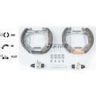 SATZ BREMSBACKEN VW A2,AROSA,IBIZA,FAVORIT,FELICIA,GOLF III, LUPO,PASSAT,POLO 00 84044708