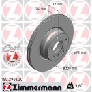 ZIMMERMANN Bremsscheibe 150.2901.20 Coat Z
