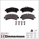 ZIMMERMANN Bremsbeläge 29217.205.1