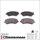 ZIMMERMANN Bremsbeläge 23638.185.1