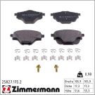 ZIMMERMANN Bremsbeläge 25827.175.2