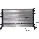 MAHLE Kühler, Motorkühlung CR 1382 000S BEHR