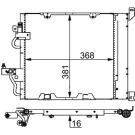 Kondensator, Klimaanlage AC 376 000S