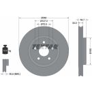 Bremsscheibe Jeep P. Grand Cherokee 3.6-5.7 V8 4X4 10 92272205 Bremsscheibe Jeep P. Grand Cherokee 3.6-5.7 V8 4X4 10 92272205
