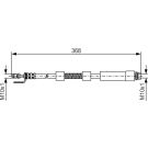 Bremsschlauch VA FORD Transit 02 1987476059