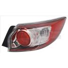Heckleuchte A L O K-PLATTE ROT/WEISS MAZDA 3 5-T 6,09-8,13 3734,658,2