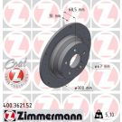 ZIMMERMANN Bremsscheibe 400.3621.52