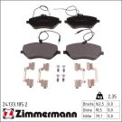 ZIMMERMANN Bremsbeläge 24133.185.2