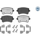 Bremsbelagsatz Vw T. A4/A5/Q5 07- Ohne Sensor 025 246 0617-2/PD