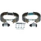 Bremsbacken PEUGEOT,CITROEN KIT SUPERPRO 0 204 114 680