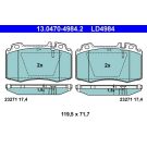 Bremsbelagsatz Db P. W163/W220/W221 98-05 Keramik 13.0470-4984.2