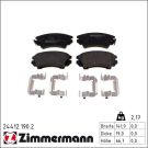 ZIMMERMANN Bremsbeläge 24412.190.2