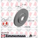 ZIMMERMANN Bremsscheibe 250.1391.20 ZIMMERMANN Bremsscheibe 250.1391.20