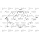 VALEO Bremsscheibe 675408 COATED