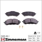 ZIMMERMANN Bremsbeläge 25895.185.1