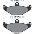 Bremsbelagsatz Renault T. Espace 96-/Laguna 93 2041001