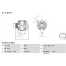 Lichtmaschine PORSCHE 911,Boxster 0 986 046 520