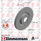ZIMMERMANN Bremsscheibe 100.3394.20 ZIMMERMANN Bremsscheibe 100.3394.20