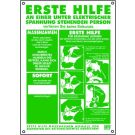 HV Hinweisschild Erste Hilfe HV-1 HV-2 HV-3 Alu 350x500mm AM-20-D
