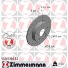 Bremsscheibe HA Sport SUZUKI SX4,Swift,Vitara 10 SPORT Z 540.5306.52